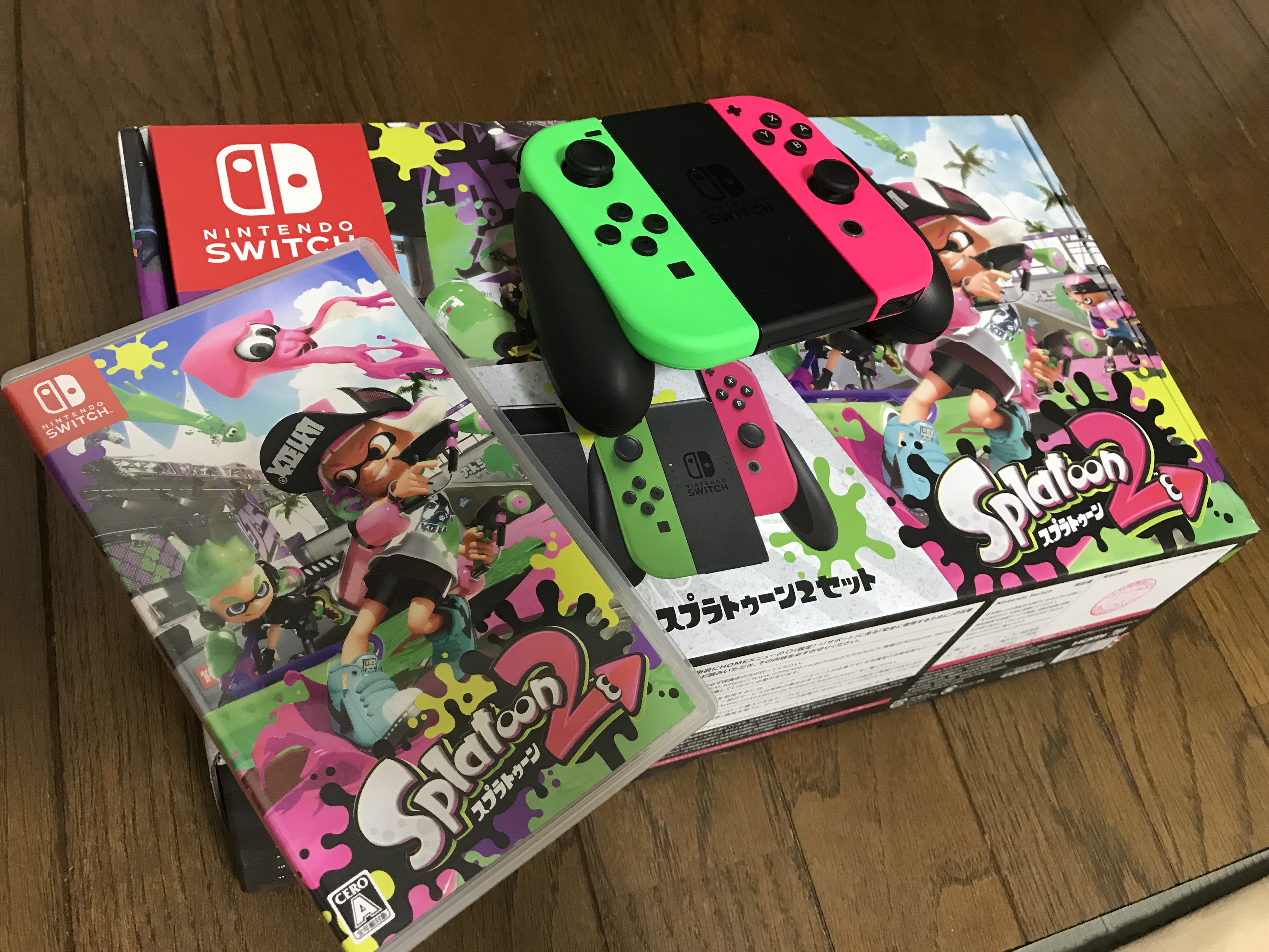 Nintendo Switch スプラトゥーン2セット＋ワンツースイッチ Amazon.co
