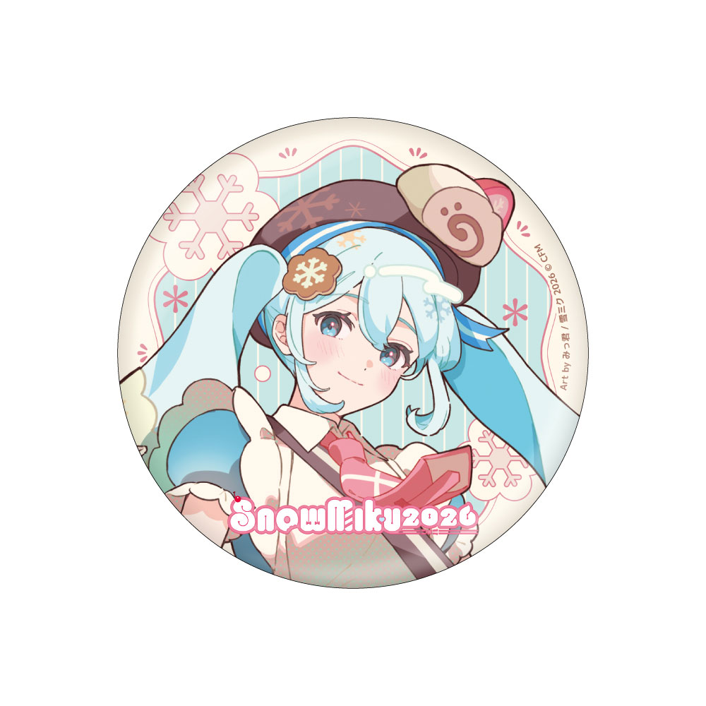 雪ミク 缶バッジ ダイハツ CAN BADGE COLLECTION SNOW MIKU2024｜発売