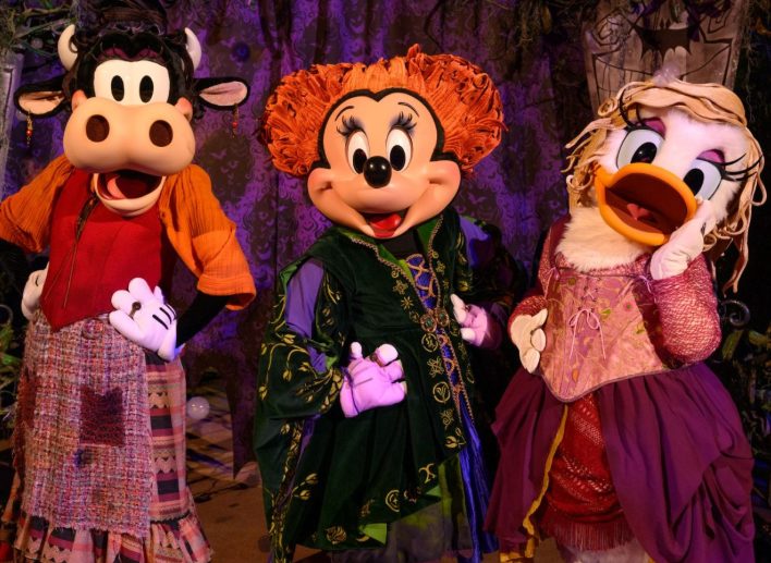 カリフォルニア州アナハイムにあるディズニーランドのハロウィーン・タイム