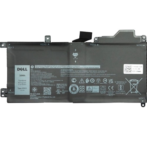 一部のノートパソコン用Dell 2セル 38 Wh リチウムイオン交換用