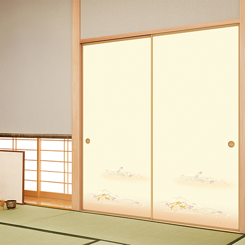 襖紙｜新鳥の子襖紙 景勝第32集｜No.808｜ルノン株式会社