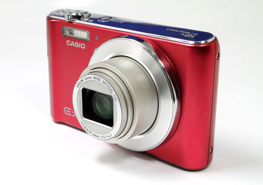 中古 カシオ EXILIM EX-ZS240 レッド 程度：AB（良品）