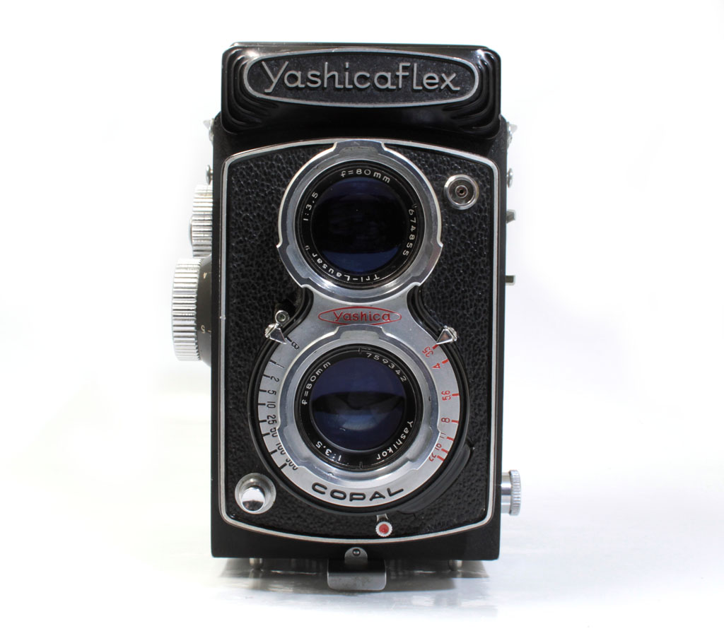 中古 ヤシカフレックス C型 二眼レフカメラ