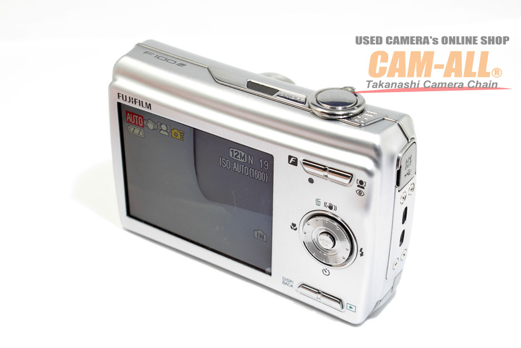 中古 フジフイルム ファインピックス F100fd シルバー 程度：A-（美品）