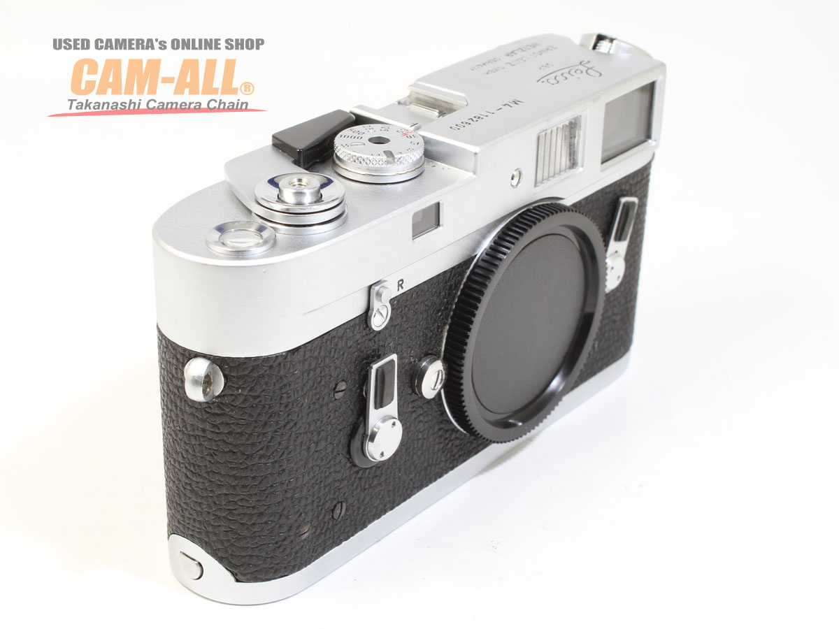 中古 ライカ M4シルバーボディ 程度：AB+（良品プラス）