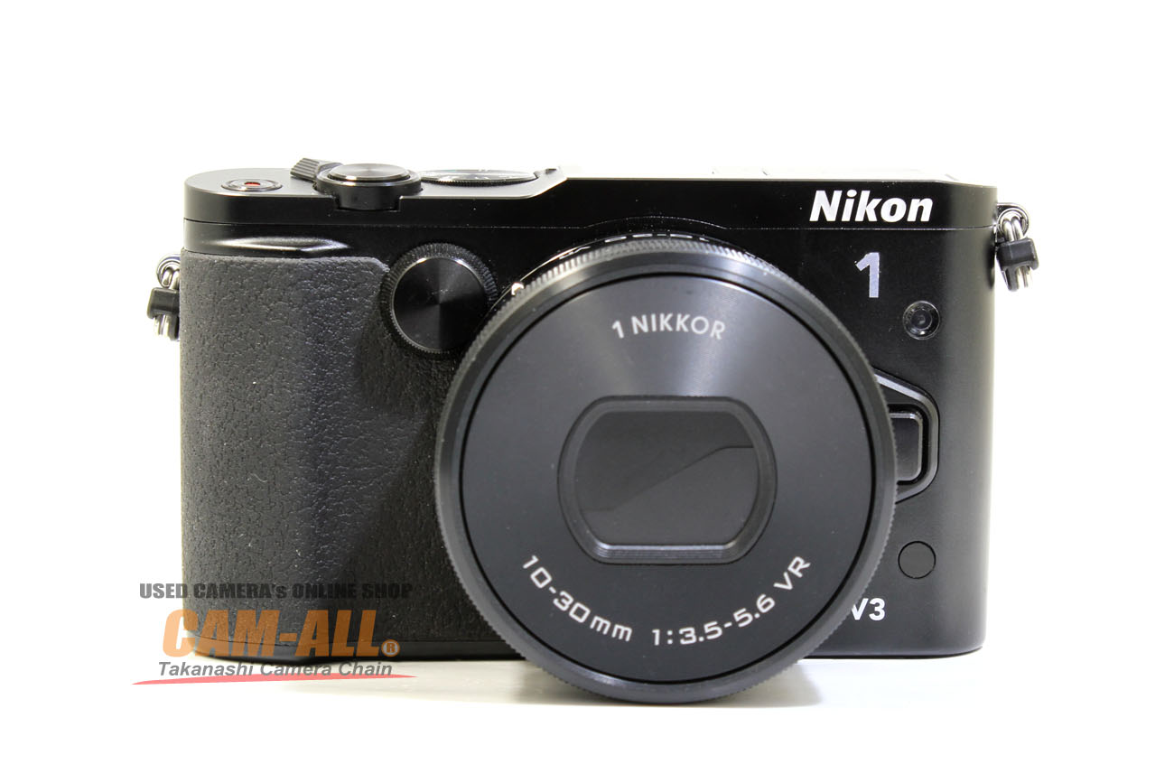 中古 ニコン Nikon1 V3プレミアムキット （現状品） 程度：B（並品）
