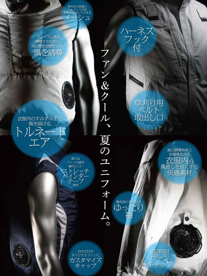 廃番商品・在庫限り】KS-10 ファン・バッテリーフルセット kurodaruma