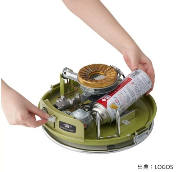 ロゴス×センゴクアラジンの限定品パノラマガスストーブのご紹介