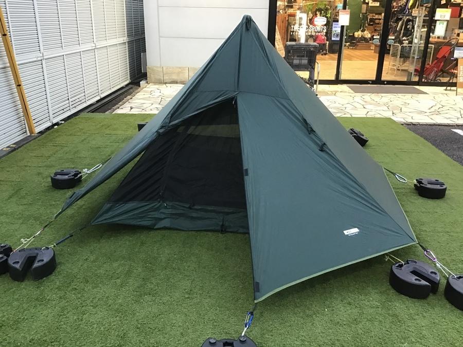 ソロキャンプではお馴染み！DD Hammocksの軽量テント 『ピラミッド