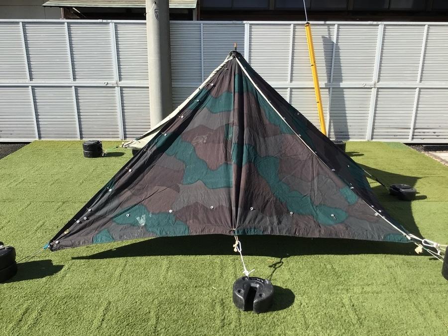 またまた希少品！スウェーデン軍パップテントが入荷！[2022.02.19発行