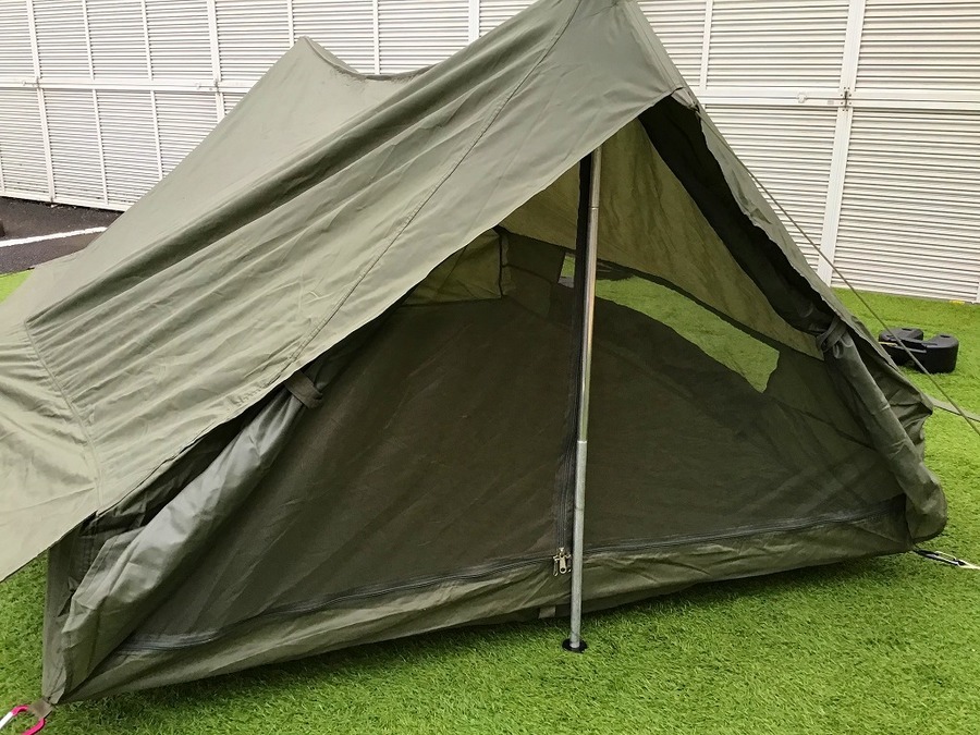 ソロキャンプにも最適！フランス軍 F1 ミリタリーテント[2020.01.28