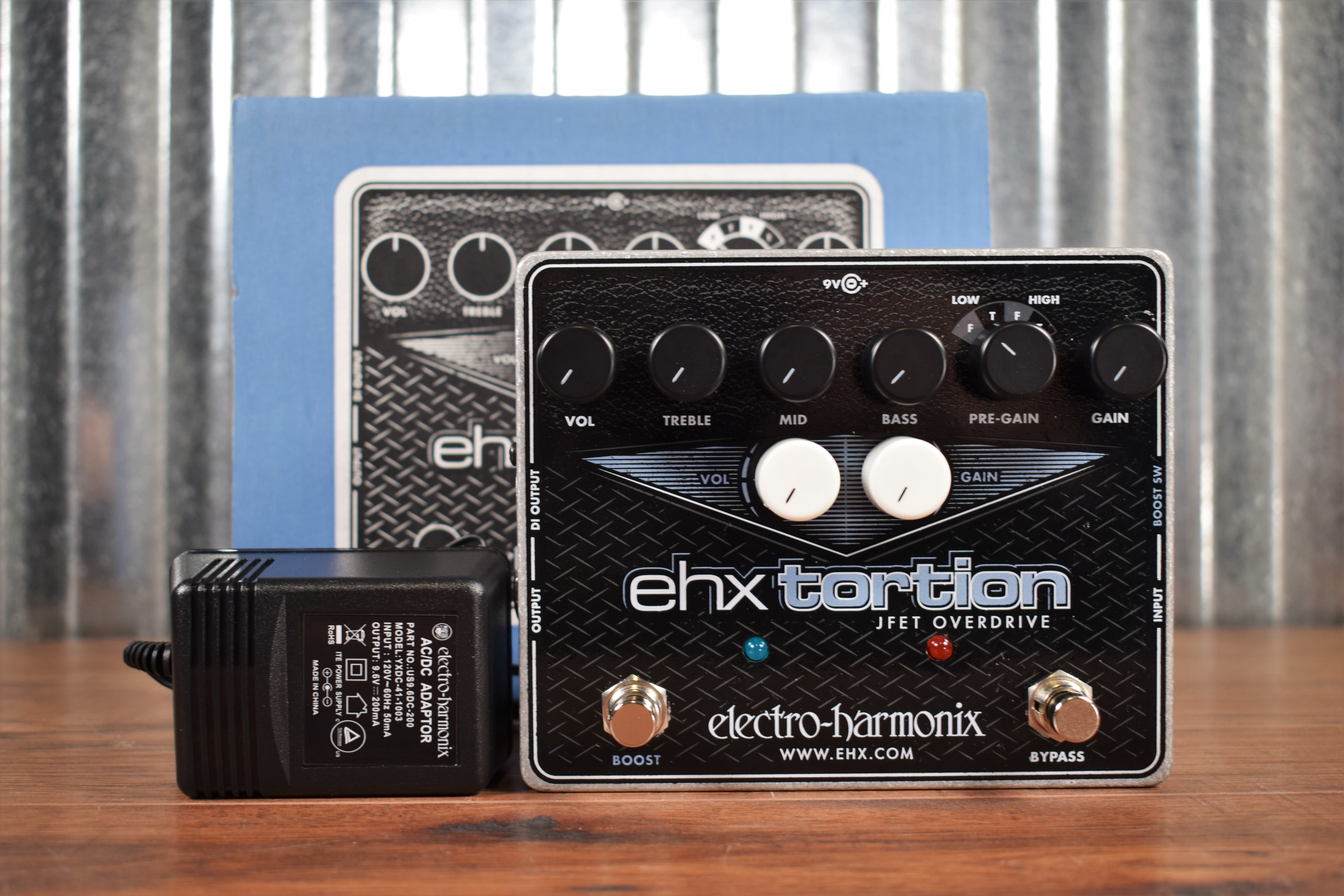 Electro-Harmonix EHX Tortion JFet Overdrive Distortion Boost