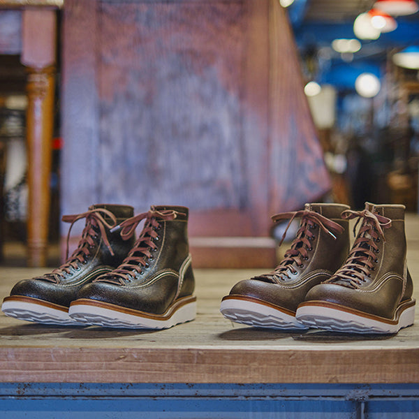 PRE-ORDER 2026 / DONKEY PUNCHER BOOTS / HORWEEN WAXED FLESH