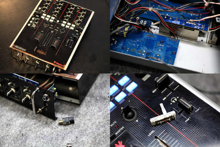 Vestax PMC-05ProIV - フェーダー交換