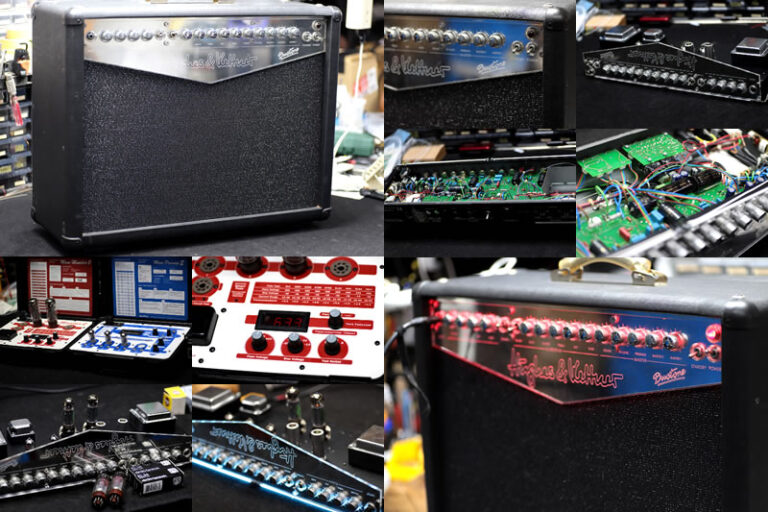 Hughes＆Kettner DUOTONE COMBO - 真空管交換、パネルLED化