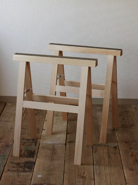 送料無料≪木脚≫【ウッドスタンド/テーブルタイプ/600-700/2脚1セット