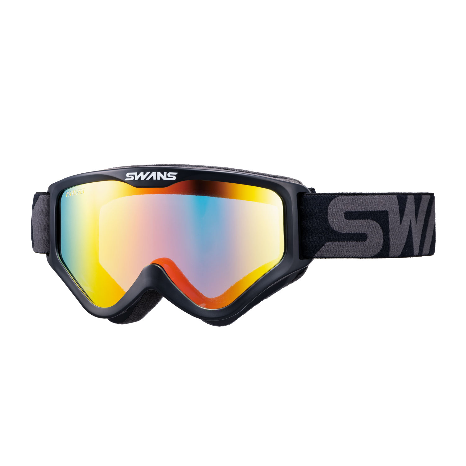 ★未使用★SWANSゴーグル ケース・替レンズ付 MX797M オレンジミラー