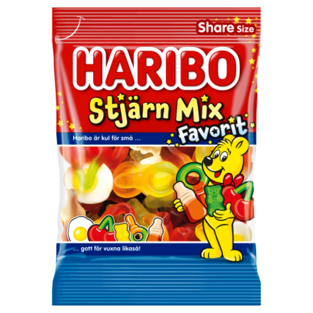 Haribo Stjärnmix - Classic Gummy Candies 170g