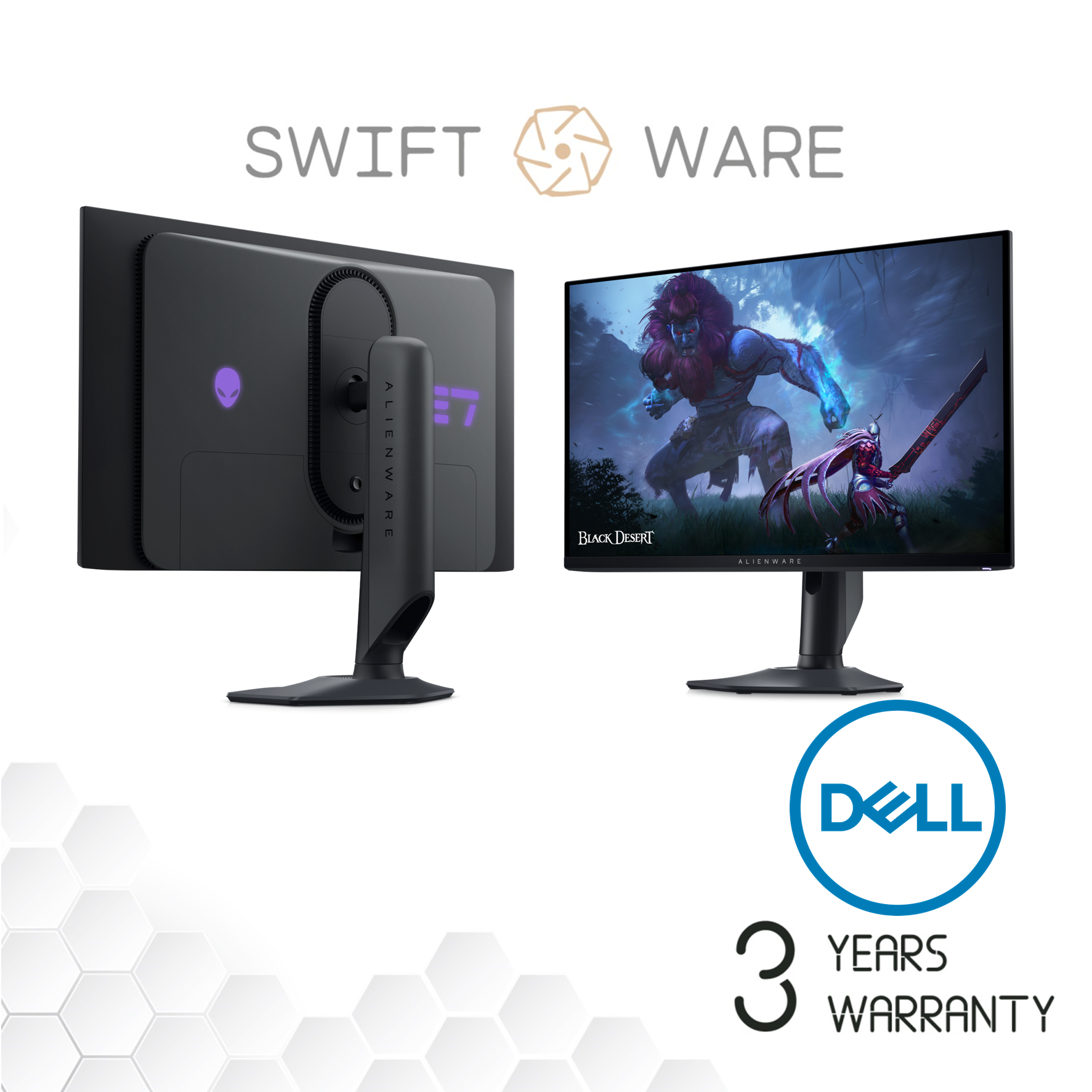 Alienware 27 360Hz QD-OLED Gaming Monitor - AW2725DF – Swiftware