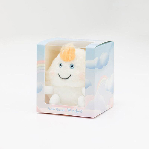 CDJapan : Windy (C) Plushie Keychain 