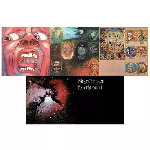 廃盤 BOX キング・クリムゾン 17cm紙ジャケット プラチナムSHM-CD 中古】キング・クリムゾンボックス、大判紙ジャケットシリーズ各