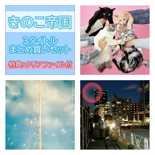 猫とアレルギー」「愛のゆくえ」「タイム・ラプス」 きのこ帝国3