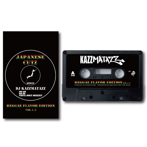 JAPANESE CUTZ REGGAE FLAVOR EDITION VOL.1.5 (CASSETTE TAPE)/DJ
