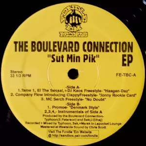 SUT MIN PIK - US ORIGINAL PRESS -/BOULEVARD CONNECTION｜HIPHOP/R&B