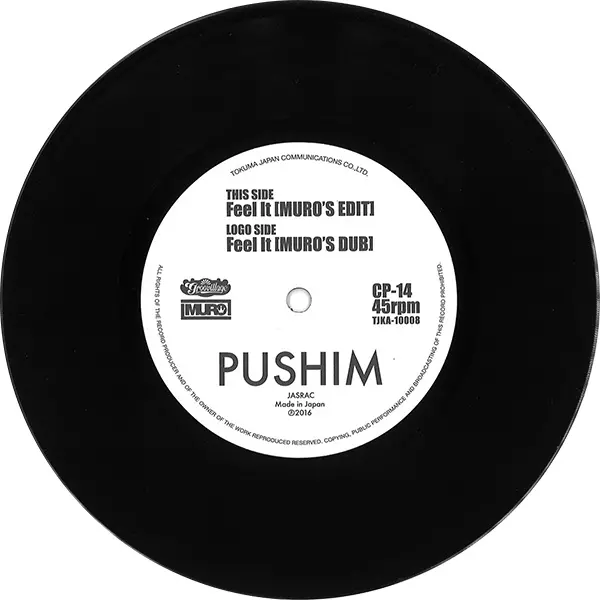 FEEL IT(MURO'S EDIT)/PUSHIM/プシン｜HIPHOP/R&B｜ディスクユニオン
