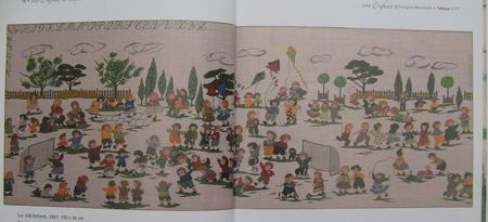 Les 100 enfants ( 2 ) - la broderie c'est facile