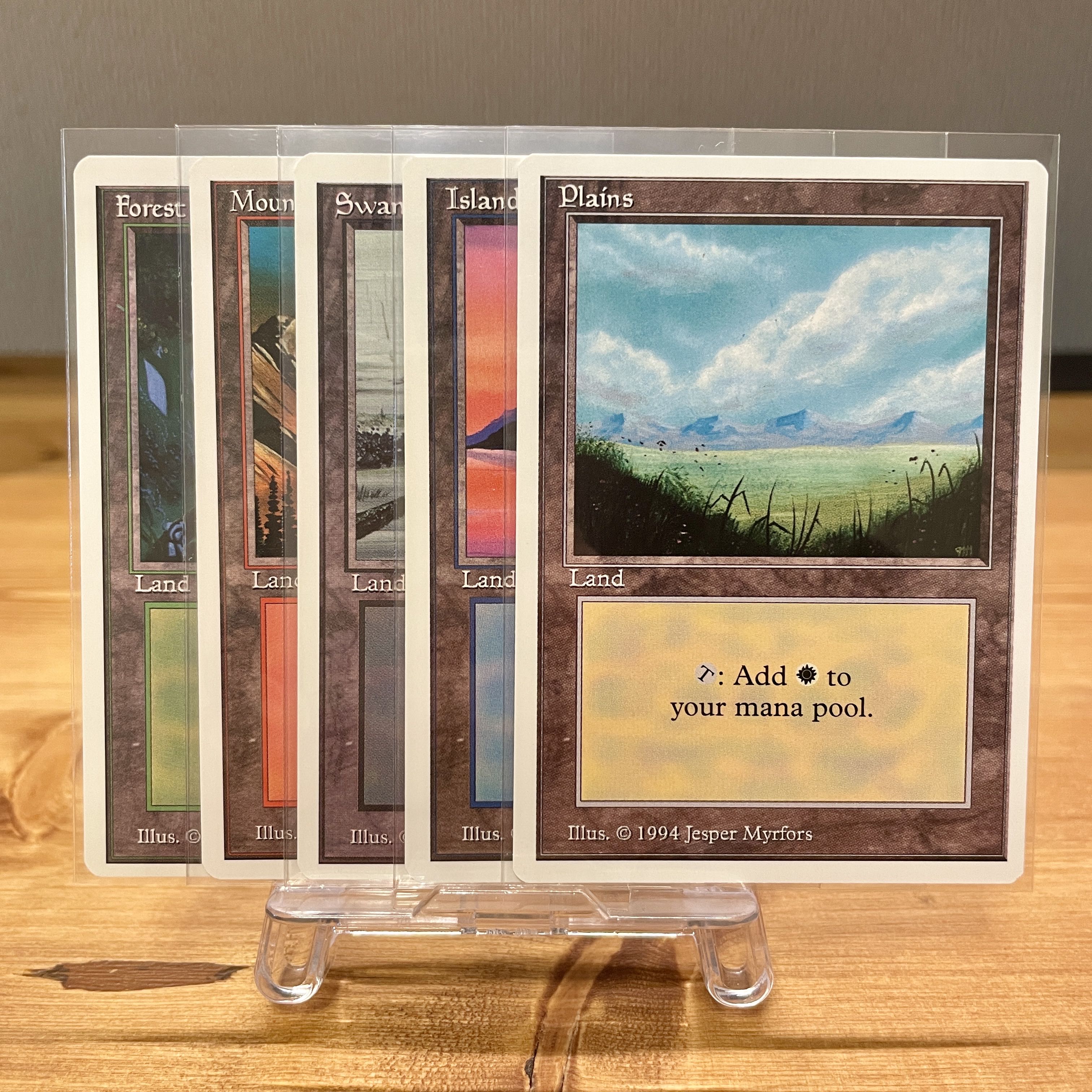 summer magic]基本土地5種セット サマーマジック Edgar 1枚の通販