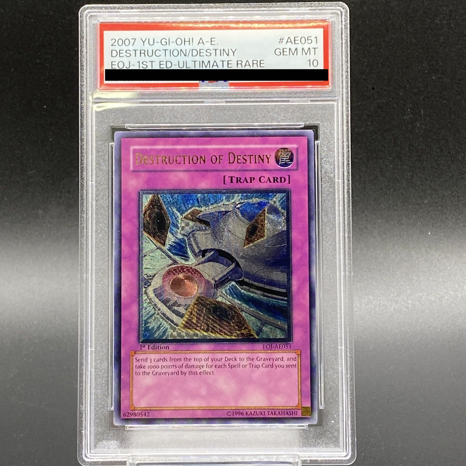 デステニー•デストロイ 旧アジアレリーフ PSA10 デステニー•デストロイ