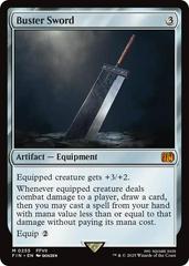 Buster Sword [Foil] #255 Prices | Magic Final Fantasy | Magic Cards