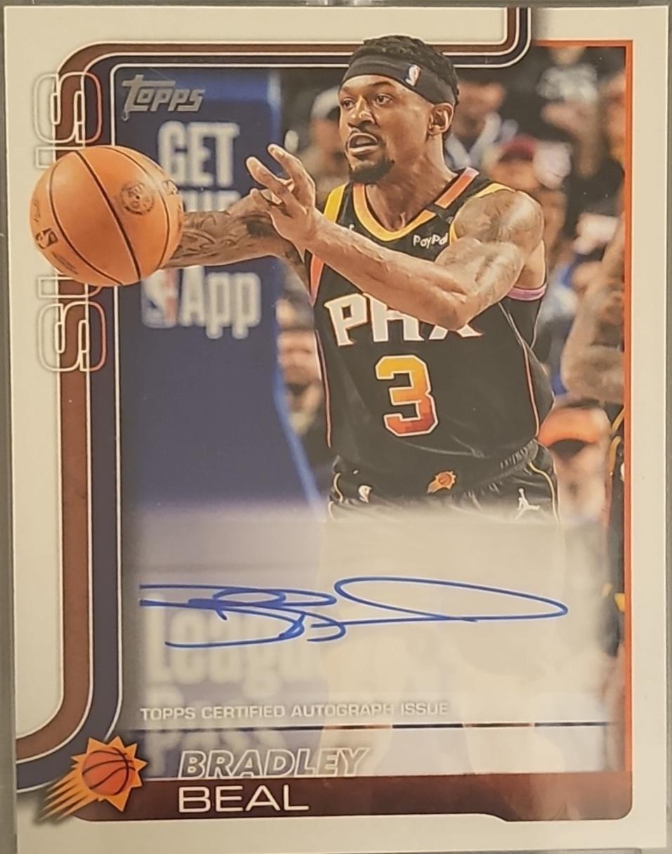 Bradley Beal #TFRA-BB Prices | 2025 Topps Flagship Real One