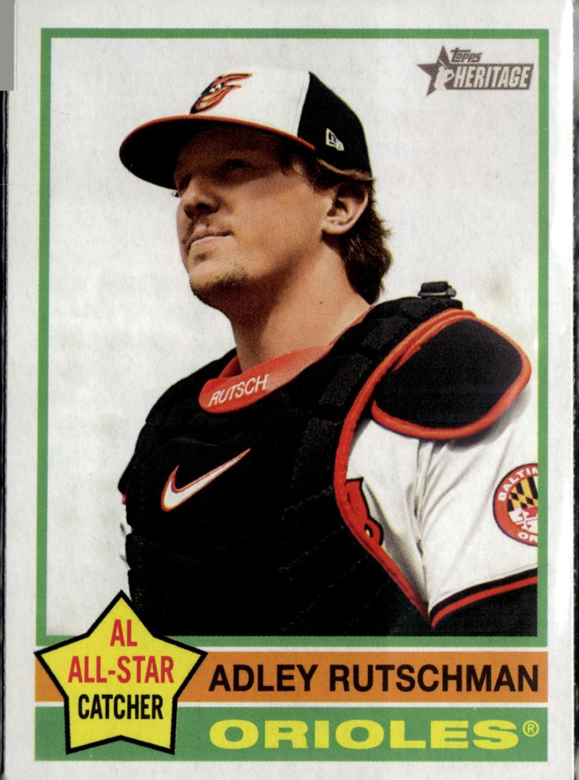 Adley Rutschman #294 Prices | 2025 Topps Heritage | Baseball Cards