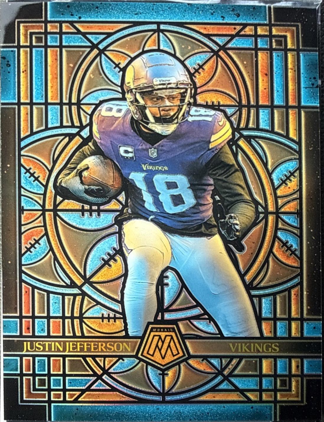 Justin Jefferson [Oversized] #16 Prices | 2025 Panini Mosaic