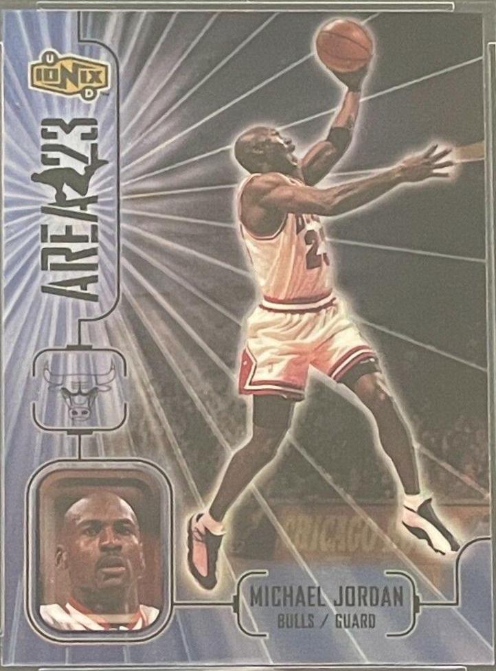 Michael Jordan #A7 Prices | 1998 Upper Deck Ionix Area 23