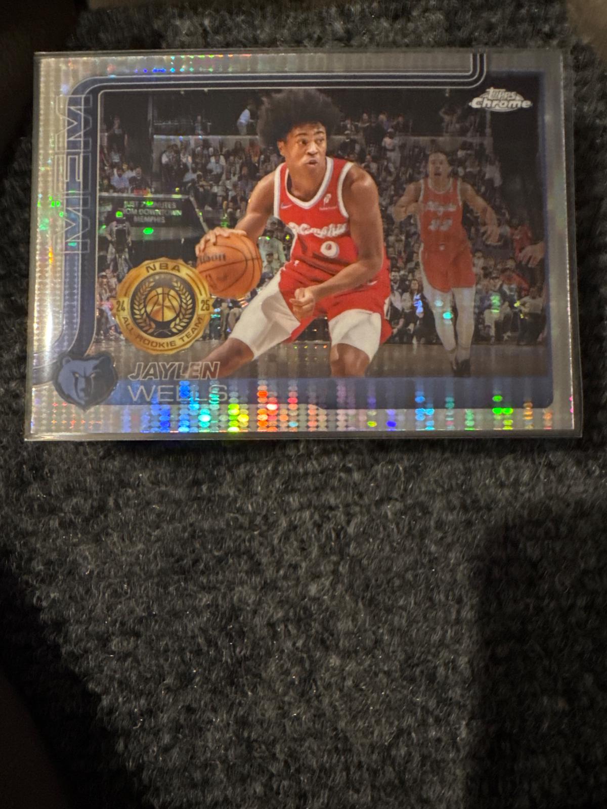 Jaylen Wells [Prism Refractor] #200 Prices | 2025 Topps Chrome