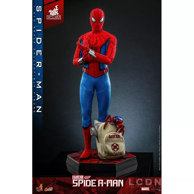 Hot Toys CMS010 W.E.B. of Spider-Man Collectible Action Figure 1/6