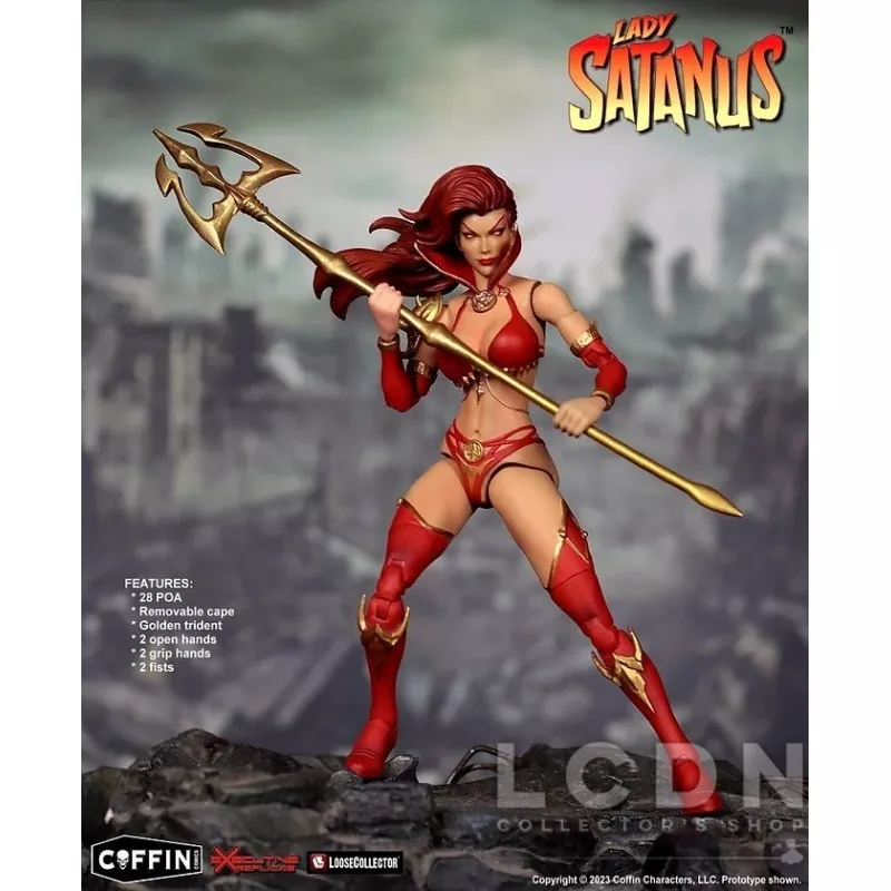 Lady Satanus Collectible Action Figure 1/12
