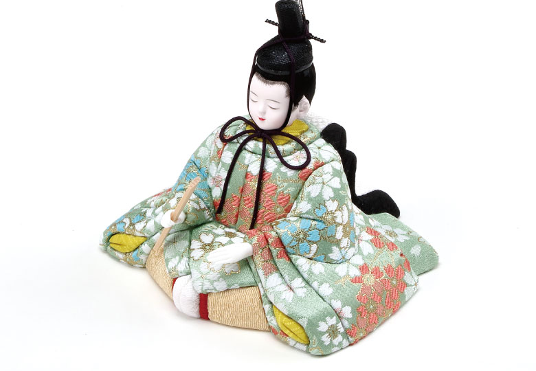木目込雛人形 彩鳳雛 桜づくし / おしゃれでコンパクトなかわいい