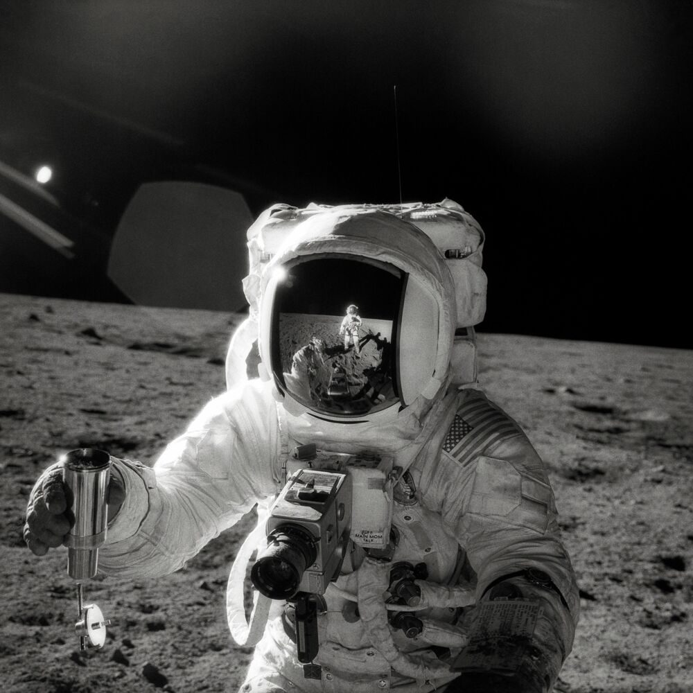 Alan Bean, Apollo 12, Space, PETE CONRAD · Art photographs