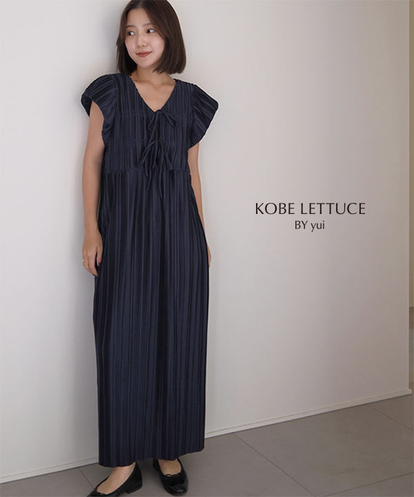 yuiさんコラボ ]前後2wayプリーツワンピース [E3469] - レディース