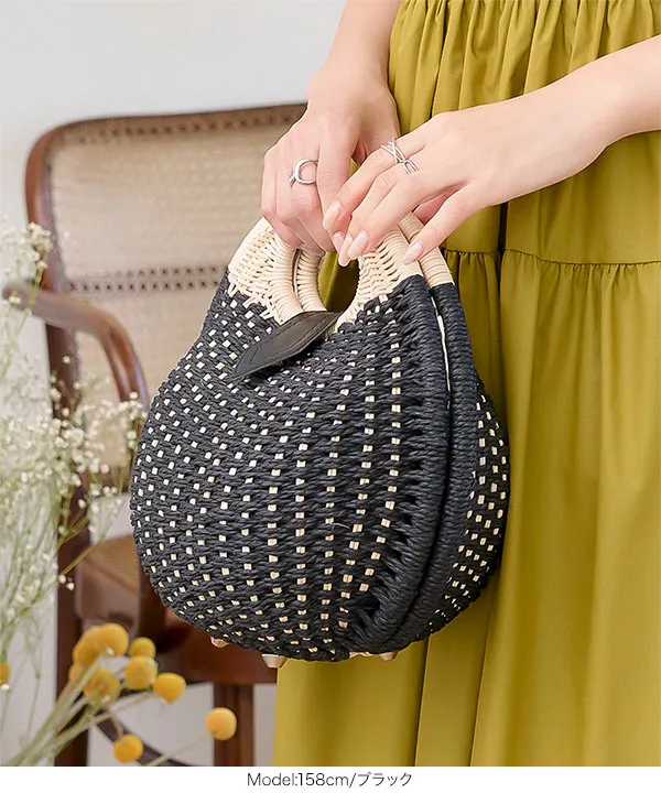 サークルカゴバッグ [B1573] - レディースファッション通販 神戸レタス