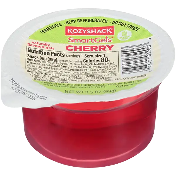 Kozy Shack® SmartGels® Cherry | Land O'Lakes Foodservice