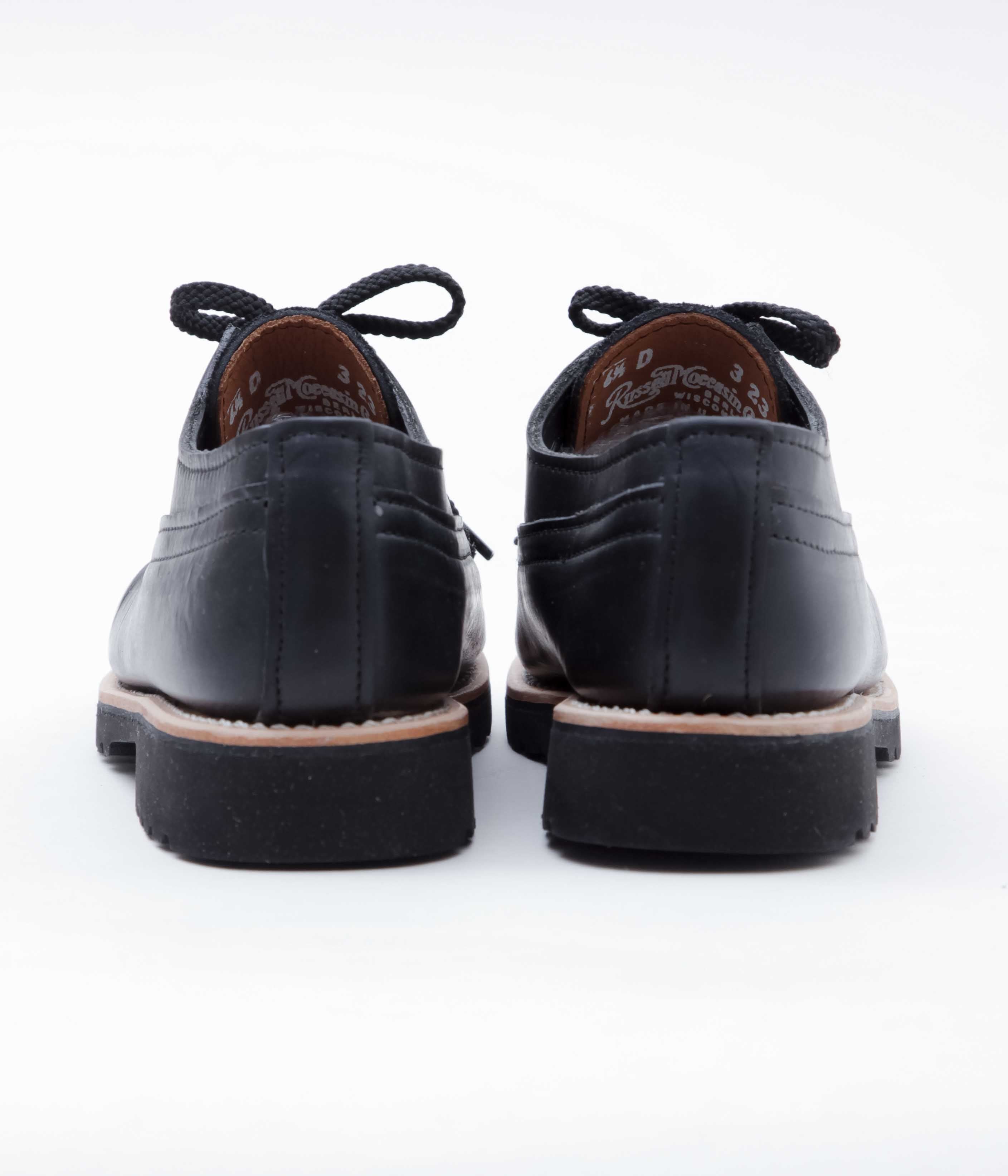 RUSSELL MOCCASIN ''FISHING OXFORD'' (BLACK) – THE STORE BY MAIDENS