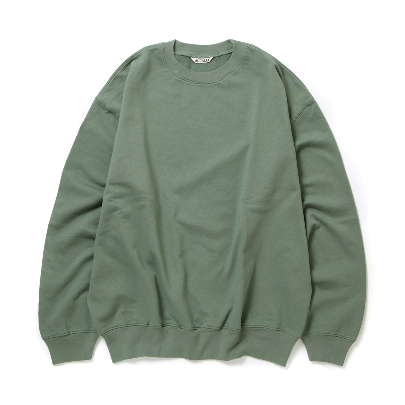 AURALEE / オーラリー | SUPER HIGH GAUZE SWEAT P/O (メンズ) - Dusty