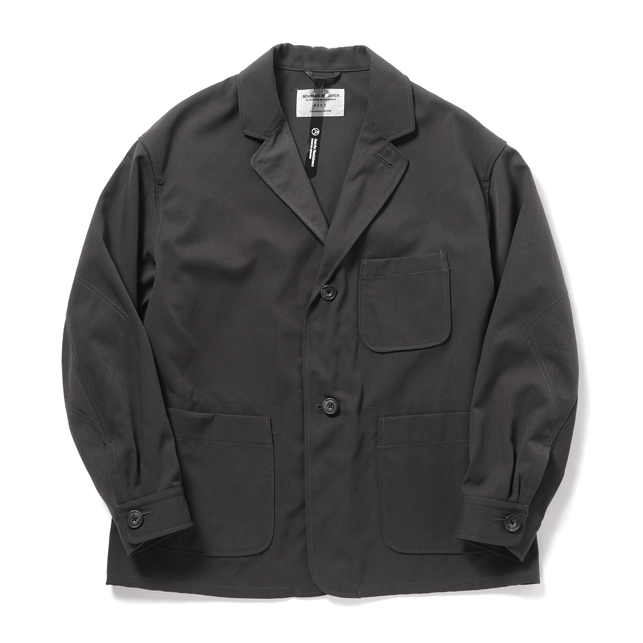 RESEARCH | 2B JKT. - Charcoal | 通販 - 正規取扱店 | COLLECT STORE