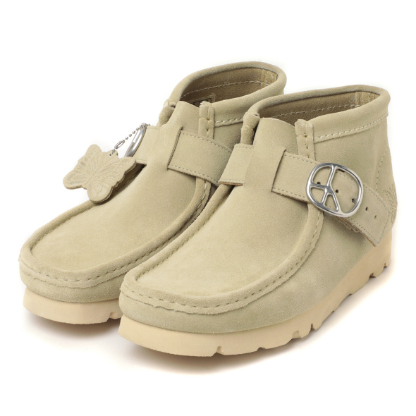 Needles / ニードルズ | Wallabee BT - Peace Buckle - Maple Suede