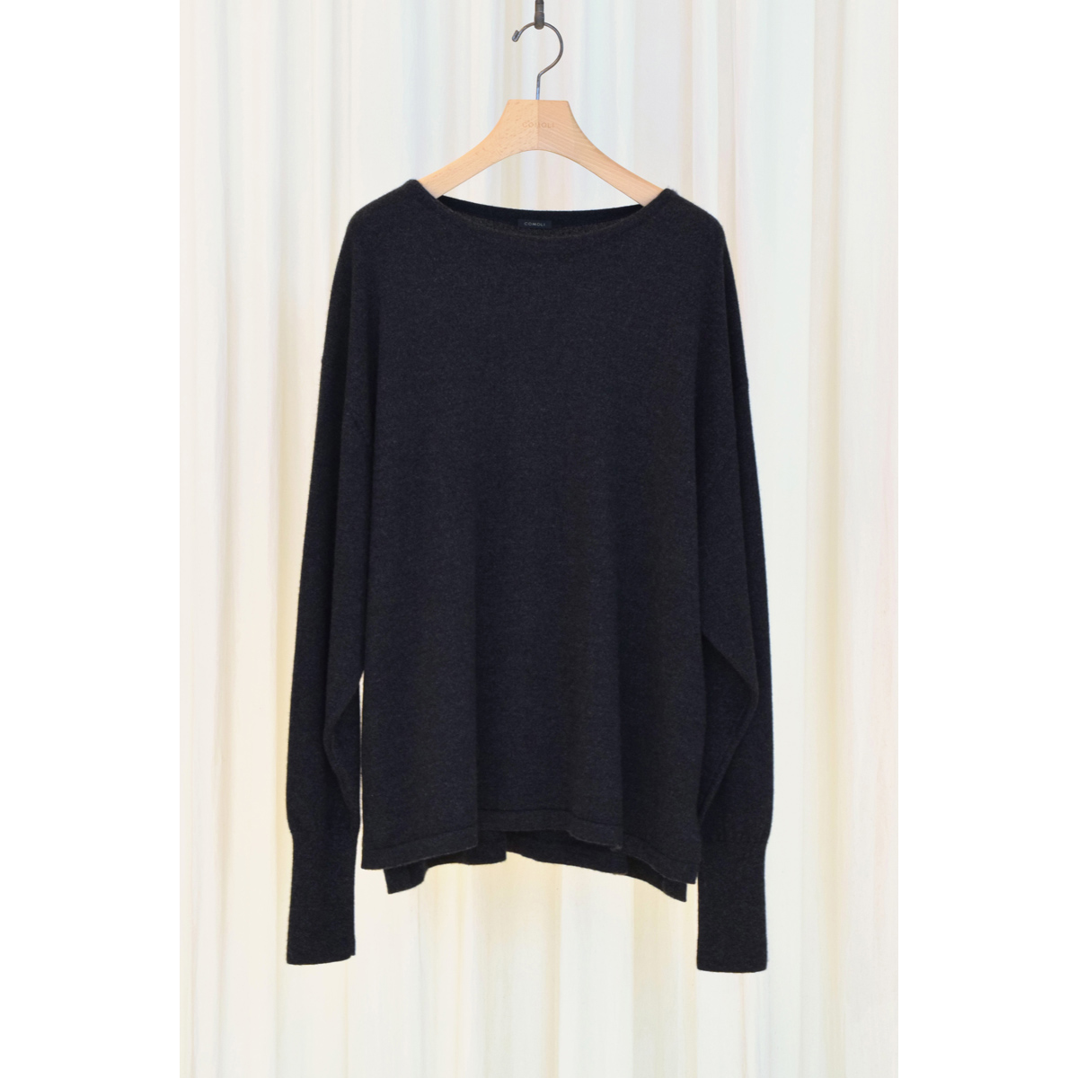 COMOLI / コモリ | カシミヤ コモリニット - Charcoal | 通販 - 正規